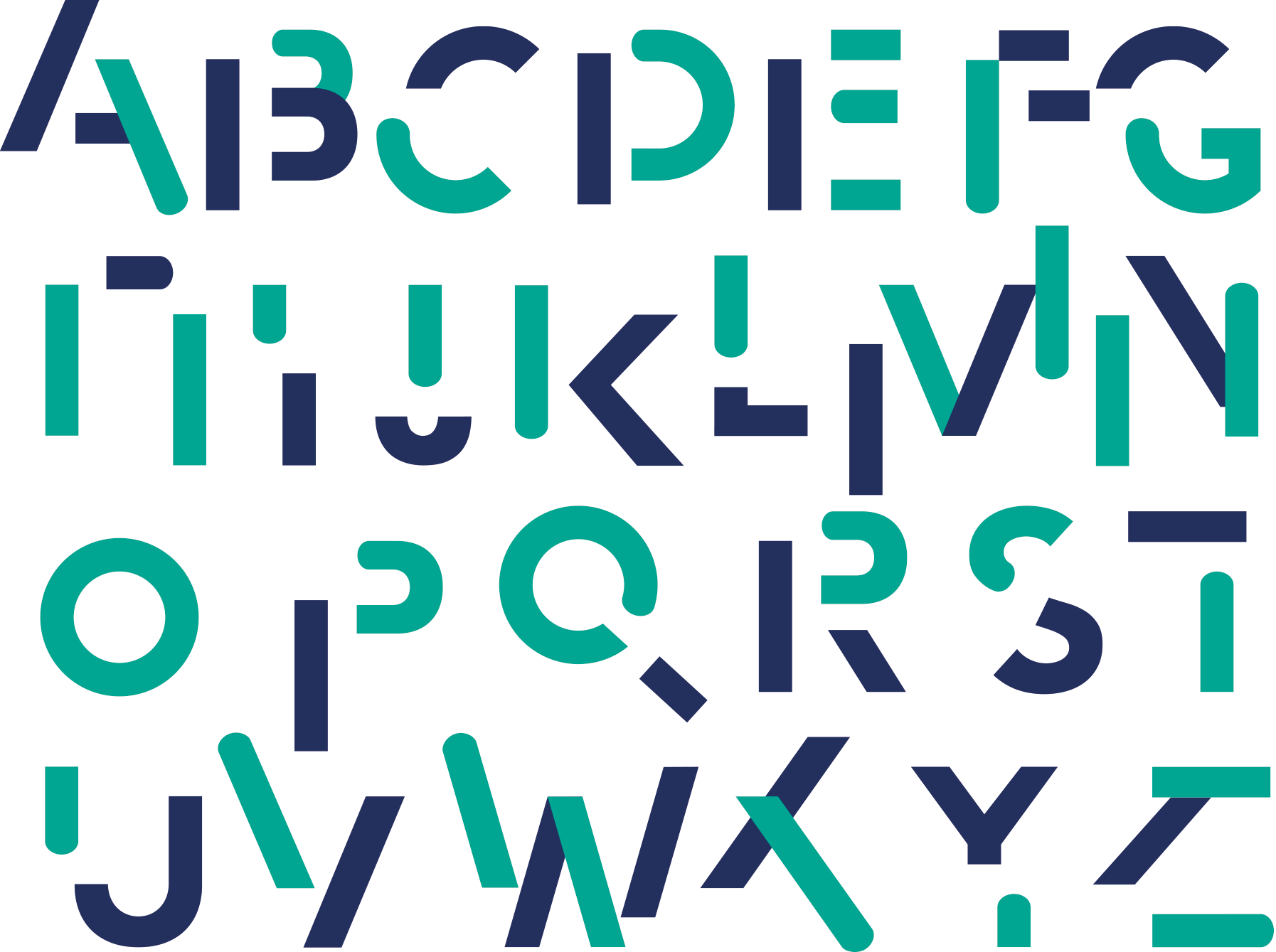 Schrift-Module-Animation